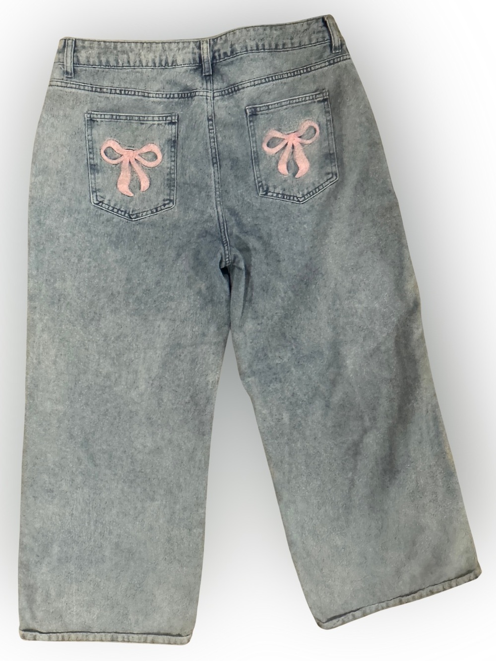 J for Justify Light Wash Boot Cut Jeans with Embroidered Label